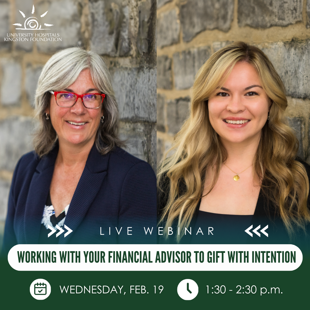 Webinar: Working with your Financial Advisor to Gift with Intention Image