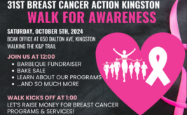 31ST Breast Cancer Action Kingston 'Walk for Awareness'