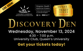 Join us on Nov. 13 for Discovery Den! $10/ticket