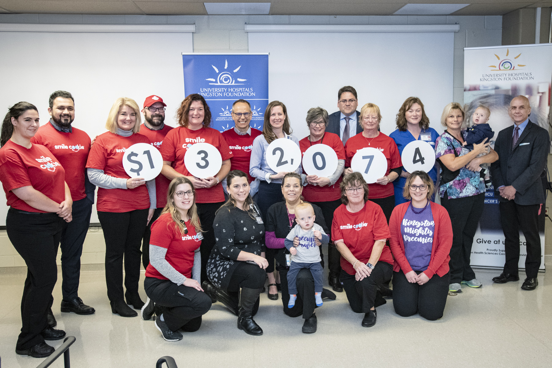 Tim Hortons Annual Smile Cookie Campaign Raises a Record $132,074 for KHSC’s NICU  Image