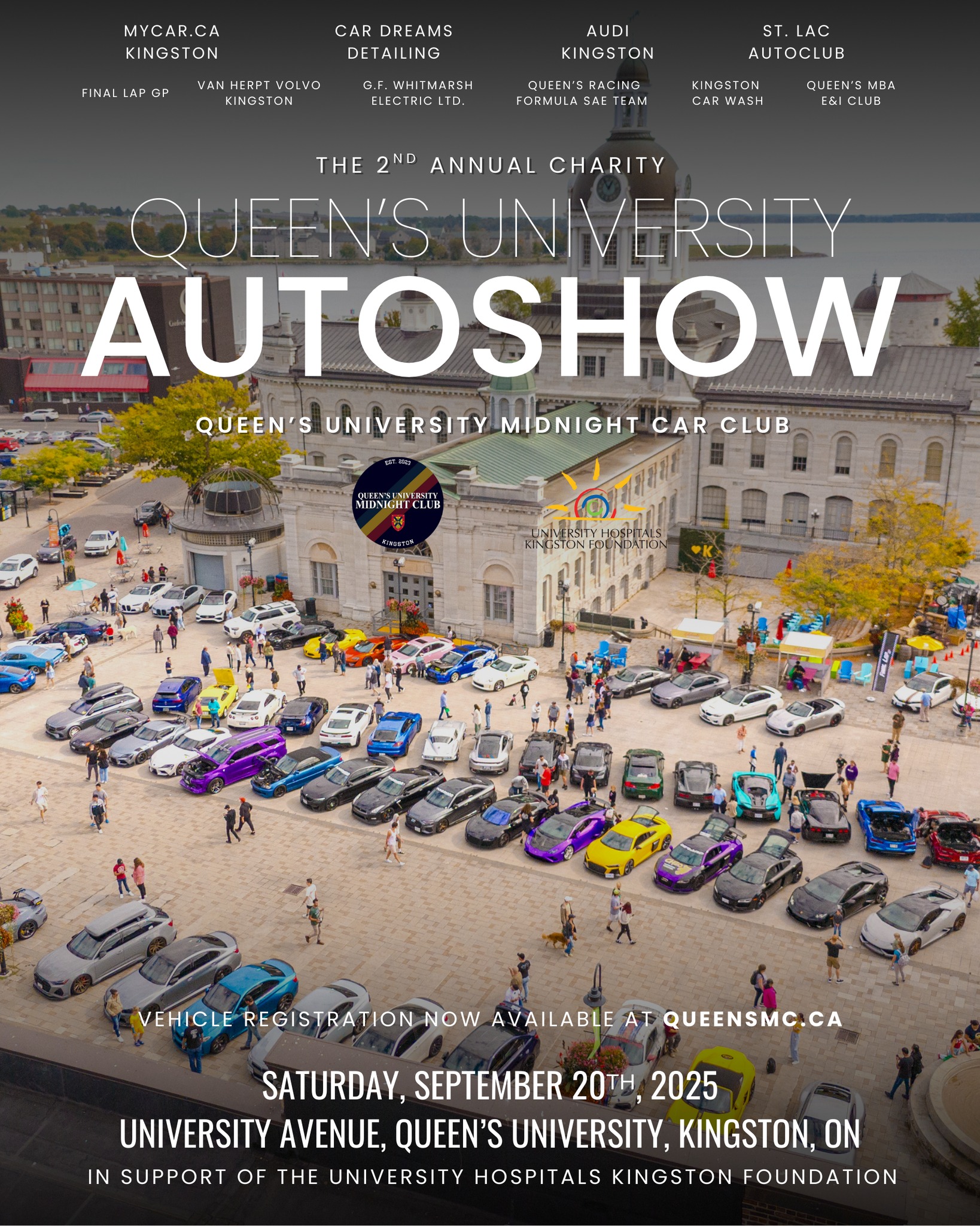 Queen's University Midnight Car Club 2025 Poster