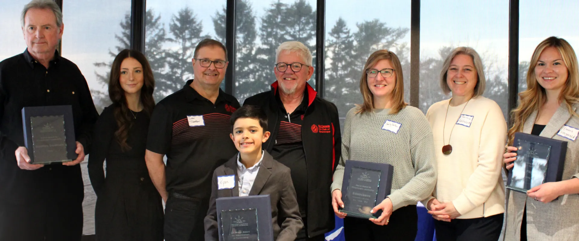 The 2025 UHKF volunteer award recipients.
