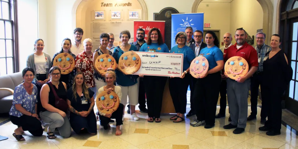 Tim Hortons Smile Cookie Campaign Photo