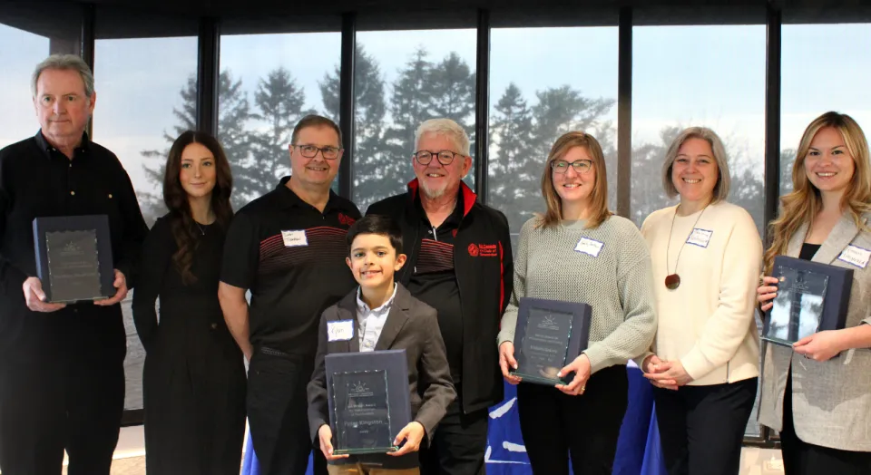 2025 UHKF Volunteer Award recipients.