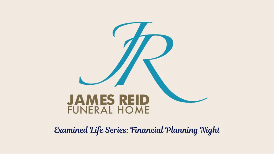 James Reid Funeral Home Event Banner
