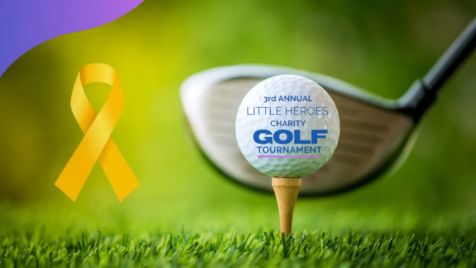 Little Heroes Chairty Golf Tournament Banner