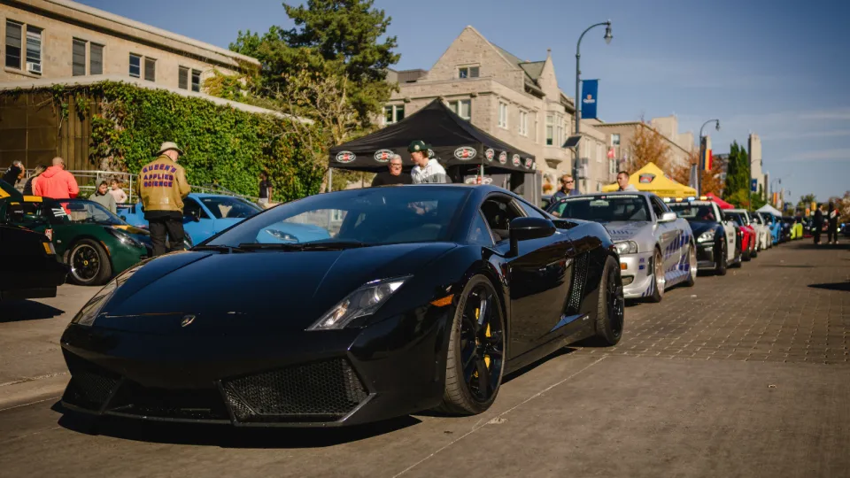 Super car line up