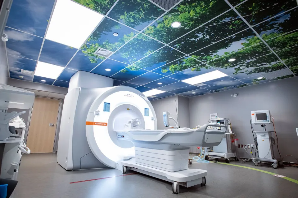  KHSC's 3-Tesla MRI scanner.