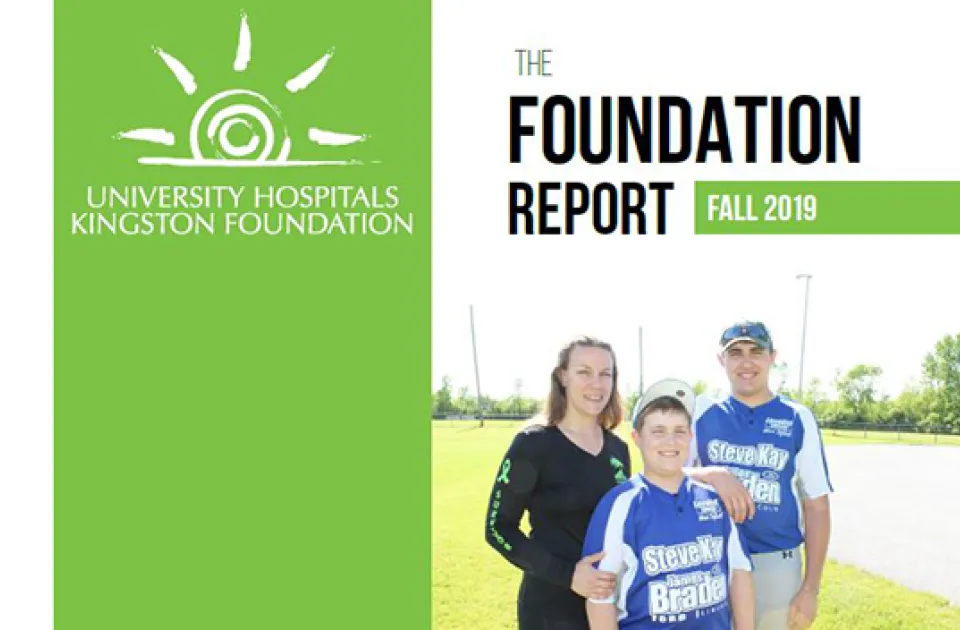 The Fall 2019 Foundation Report Cover