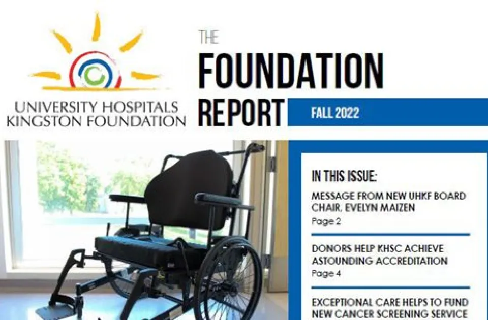 The Fall 2022 Foundation Report Cover