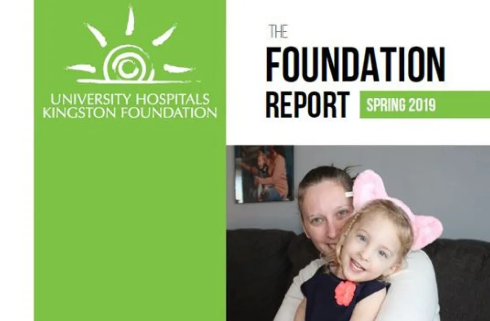 The Spring 2019 Foundation Report Cover