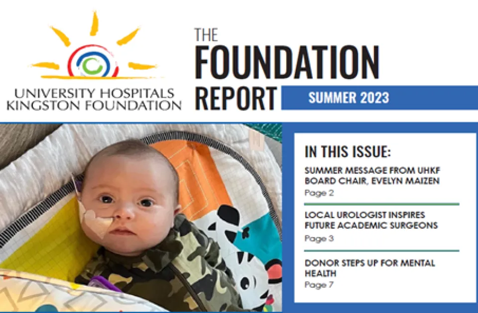 Summer 2023 Foundation Report Cover