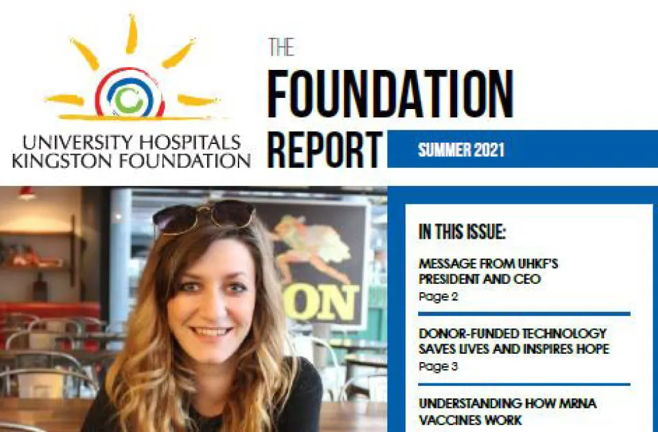 The Summer 2021 Foundation Report Cover