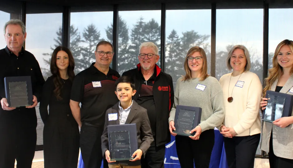 2025 UHKF Volunteer Award recipients.