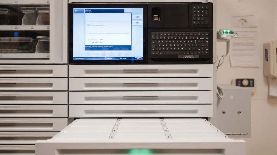 Omnicell Automated Dispensing Units (ADUs) at Providence Care.