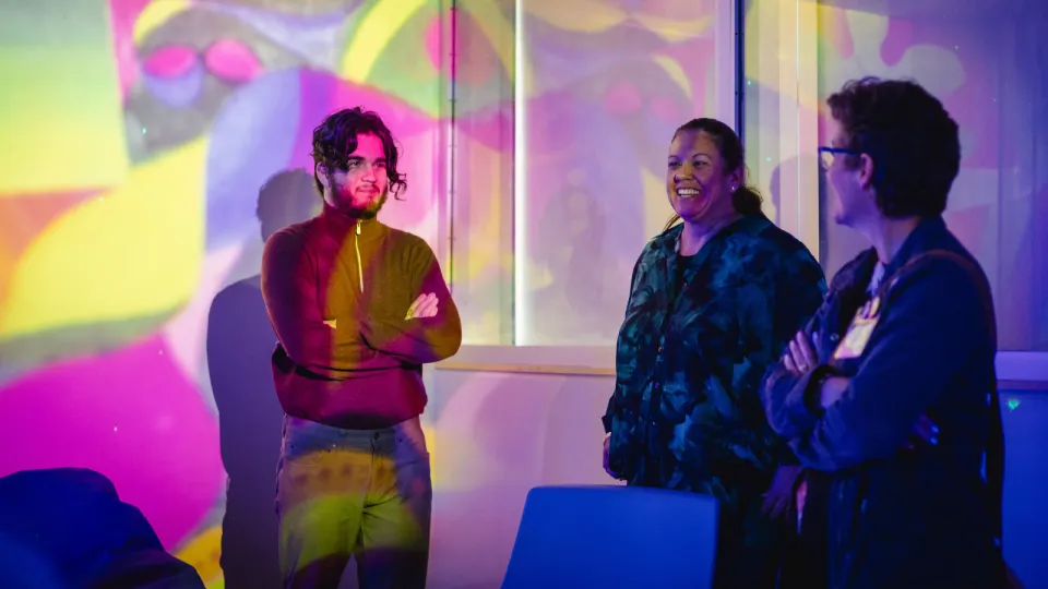 A multi-sensory room designed to help young patients regulate emotions, reduce stress and reclaim their calm.