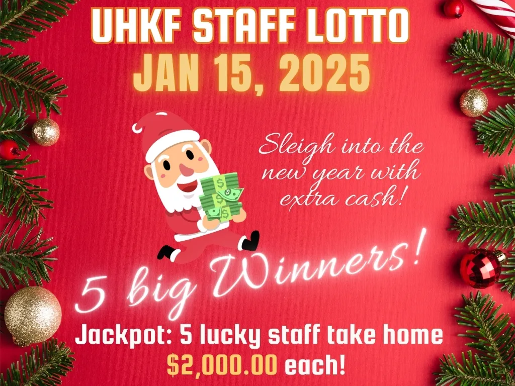 UHKF Staff Lottery Previous Winners