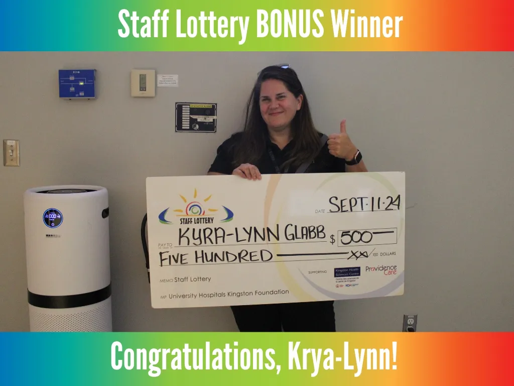 UHKF Staff Lottery Previous Winners