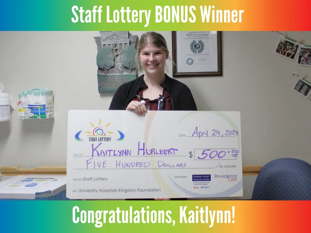 UHKF Staff Lottery Previous Winners