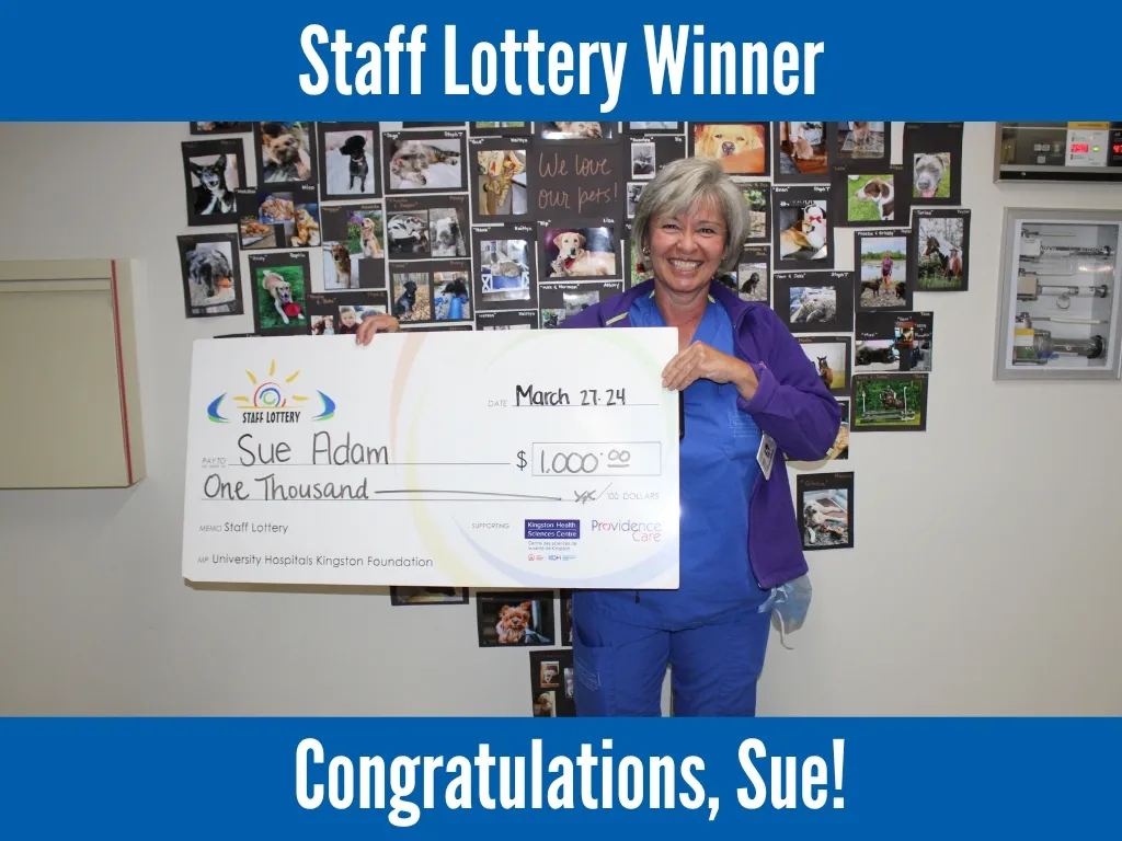 UHKF Staff Lottery Previous Winners