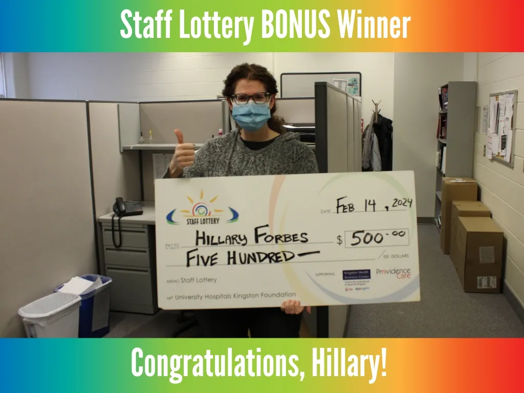 UHKF Staff Lottery Previous Winners