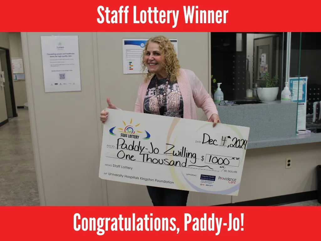 UHKF Staff Lottery Previous Winners