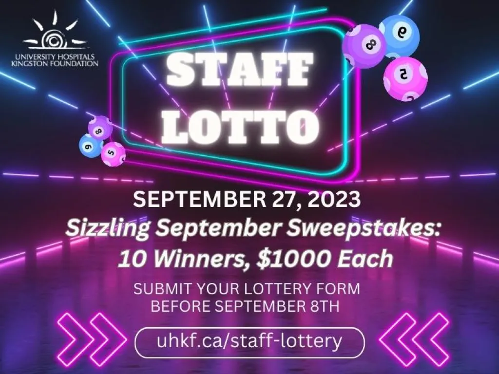 UHKF Staff Lottery Previous Winners