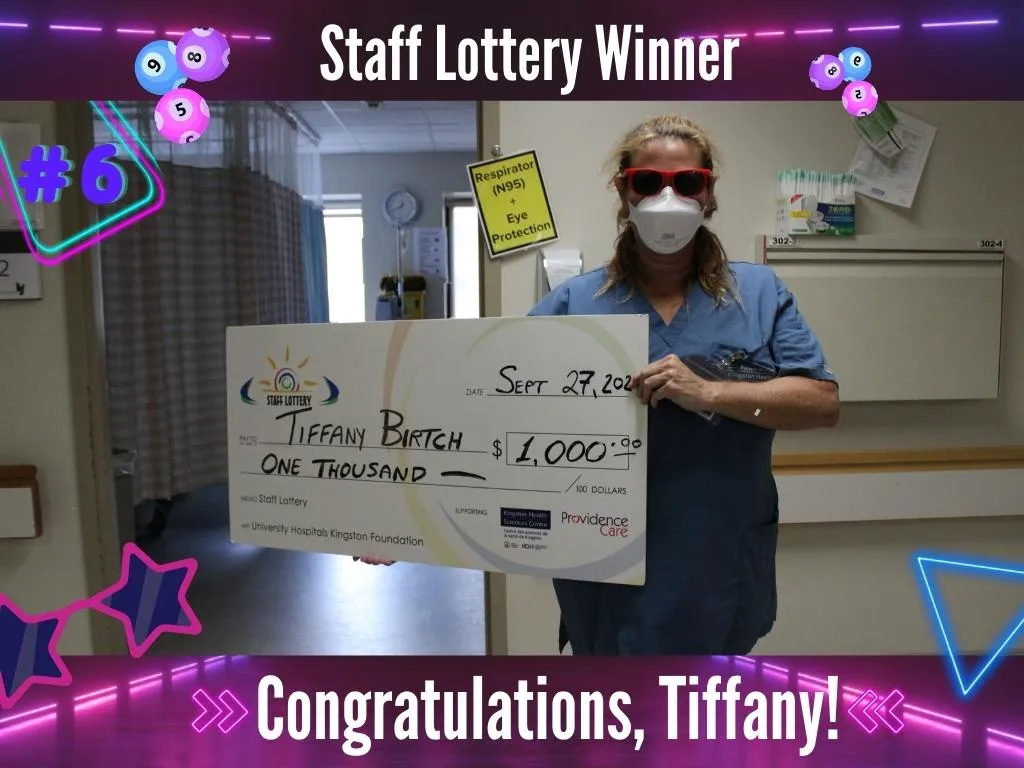 UHKF Staff Lottery Previous Winners