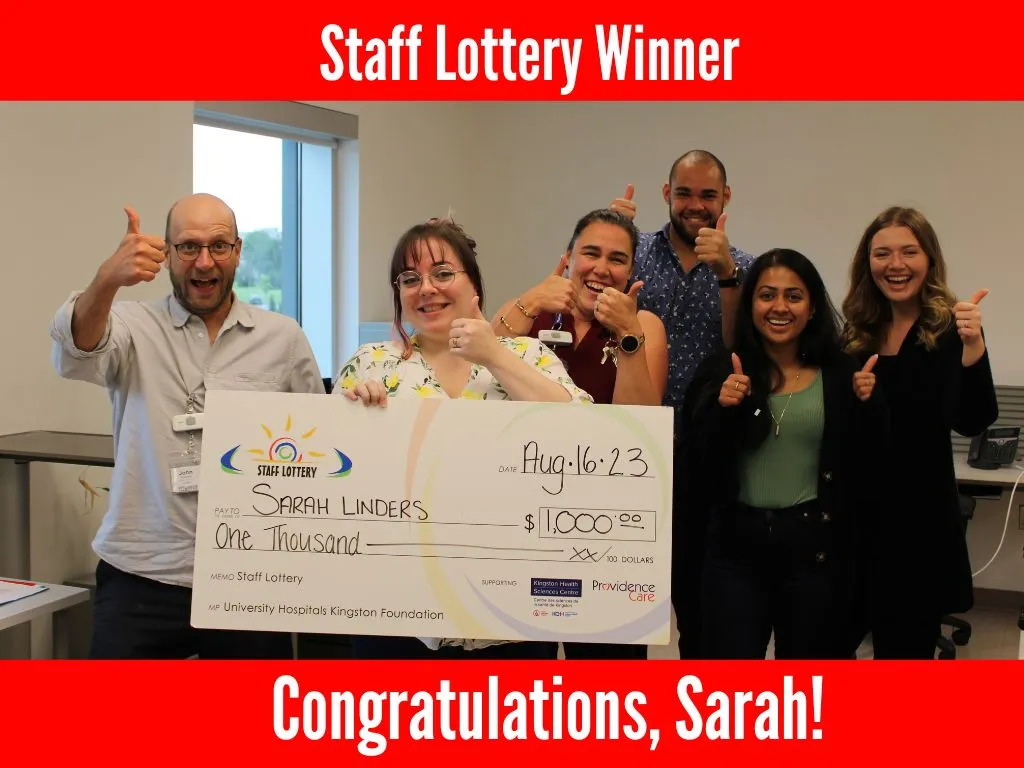 UHKF Staff Lottery Previous Winners