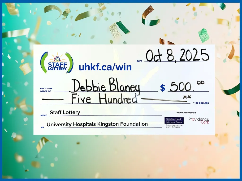 Large Cheque - Debbie Blaney $500