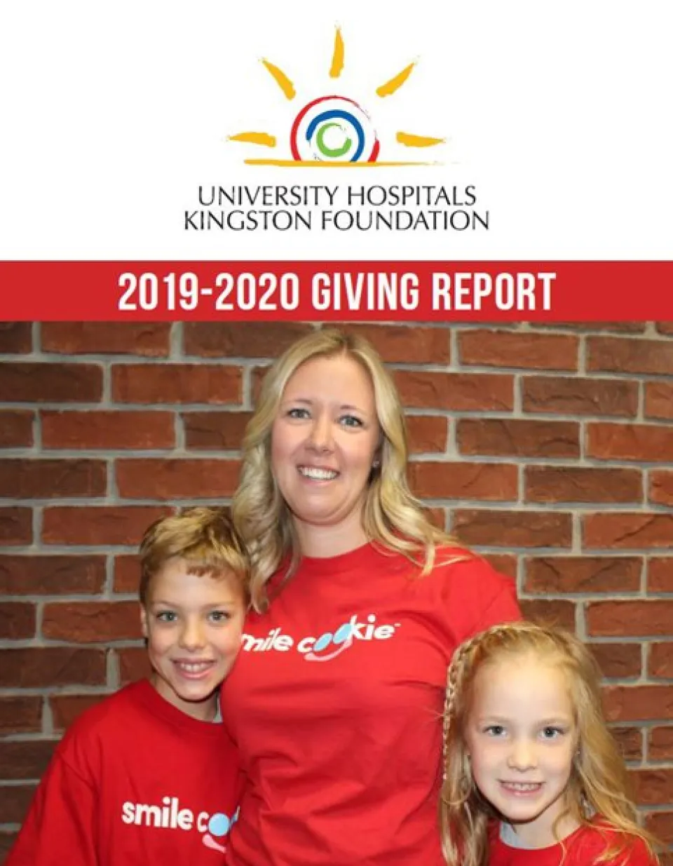 2019-2020 Giving Report Cover