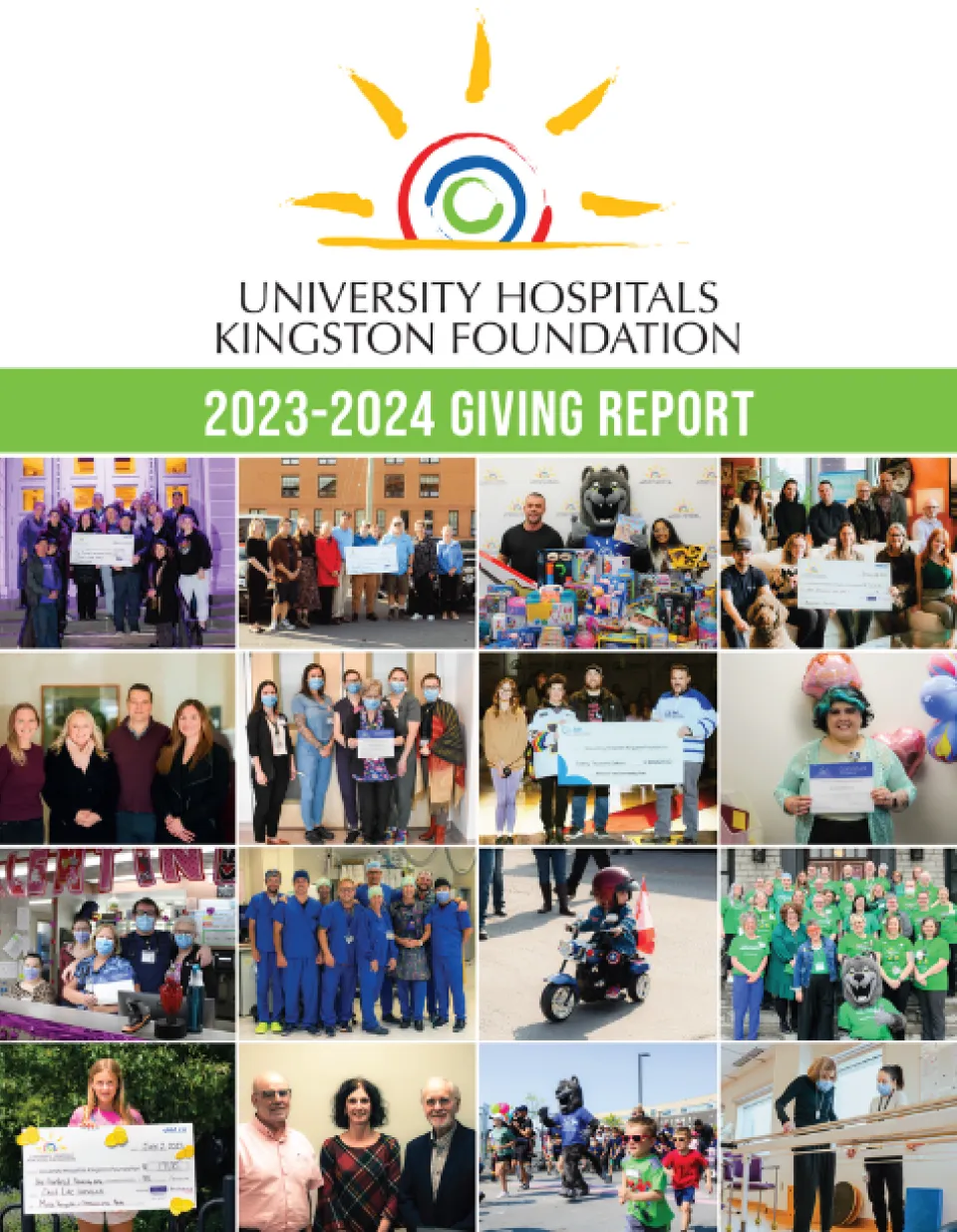 UHKF Annual Giving Report 2023-2024 Cover