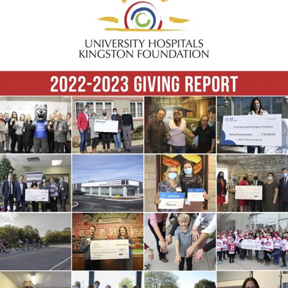 2022-2023 Giving Report Cover