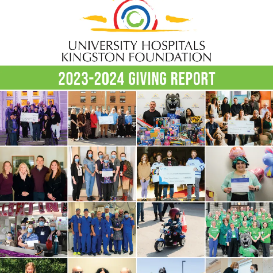 UHKF Annual Giving Report 2023-2024 Cover