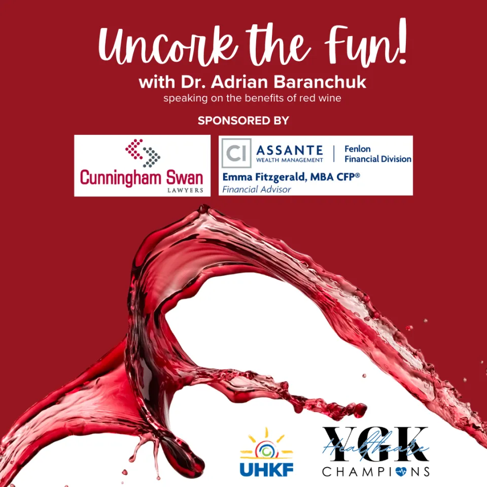 Uncork the Fun Event Graphic