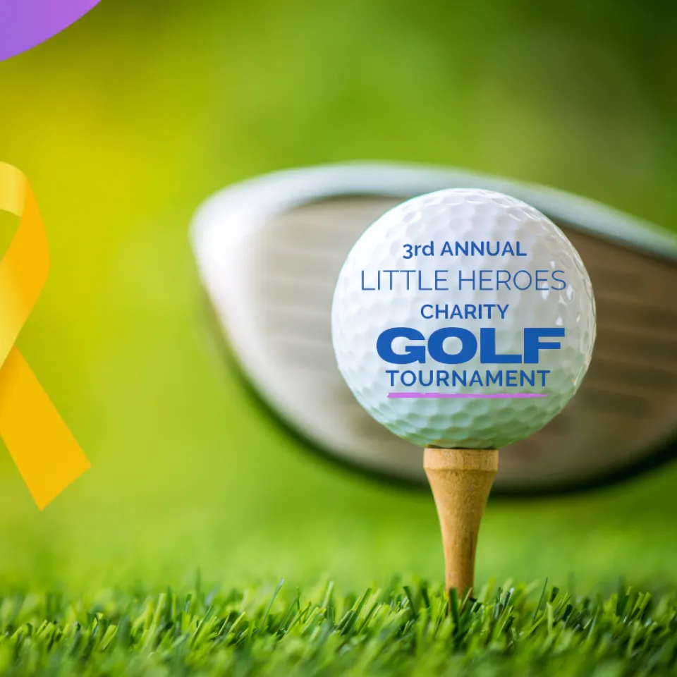 Little Heroes Chairty Golf Tournament Banner